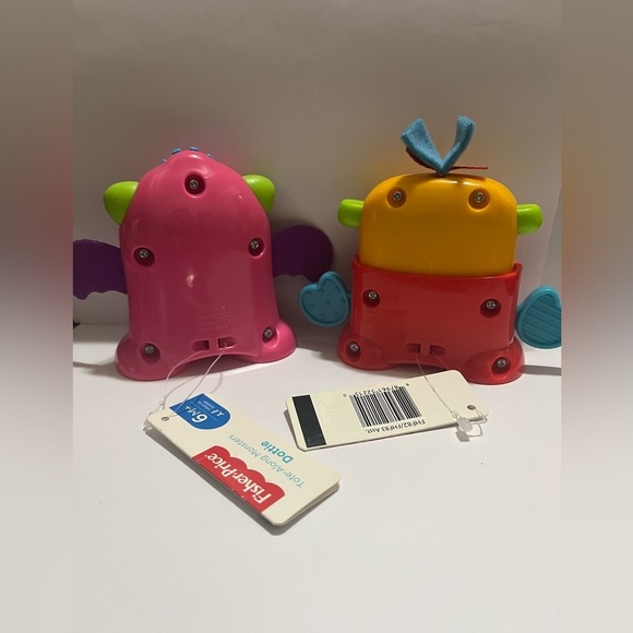 2016 Fisher-Price Take Along Monsters -Stewart and Dottie - Picture 2 of 4